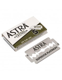 俄羅斯 ASTRA Superior Platinum 雙面安全刀片 (5片盒裝)