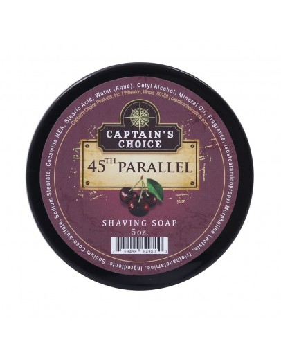 美國 Captains Choice 刮鬍皂(杏仁櫻桃) 45th Parallel