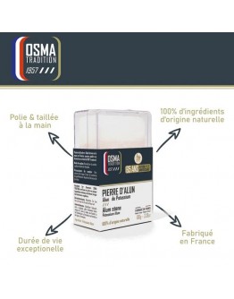 法國 OSMA 明礬石 Alum Stone 100g