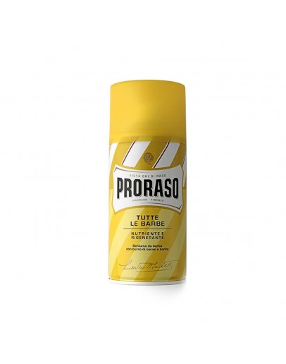 Proraso 刮鬍泡 (黃色夏威夷果仁) 400ml