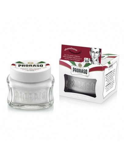 Proraso 鬍前軟化霜 鬍前膏 (白)