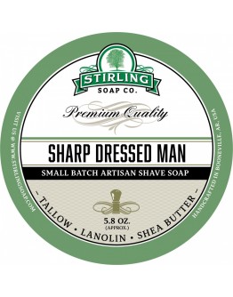 STIRLING SOAP CO. 刮鬍皂 Sharp Dressed Man (真男人)